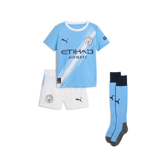 Manchester City Mini Home Kit 25/26