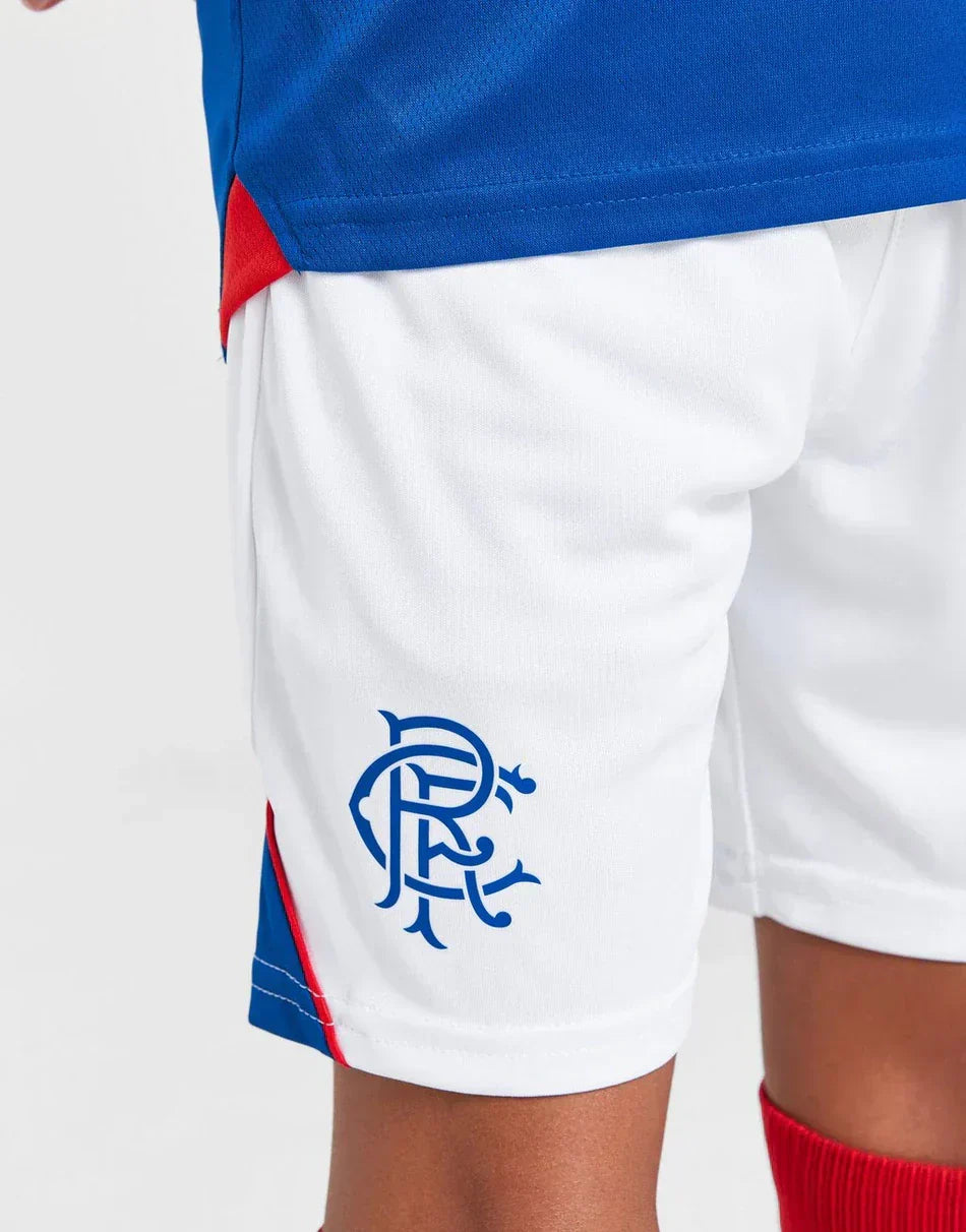 2025-26 Rangers FC Home Kids Kit