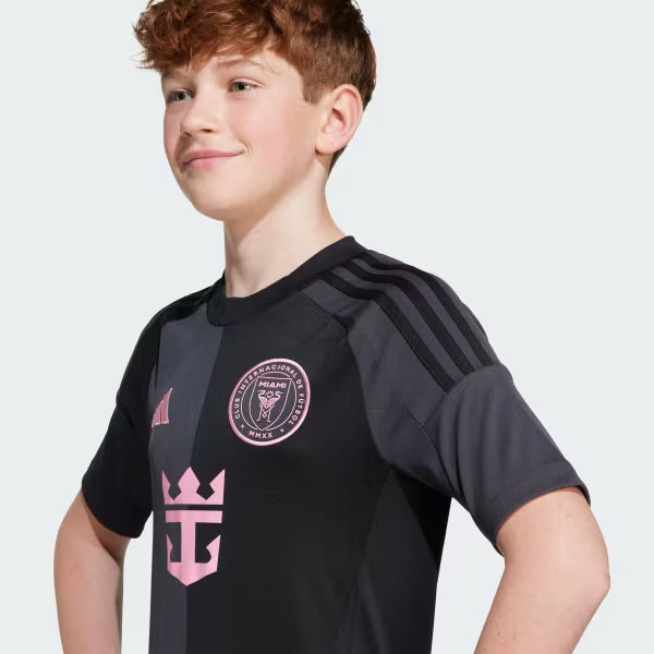 2025-26 Messi Inter Miami Kids Away Kit