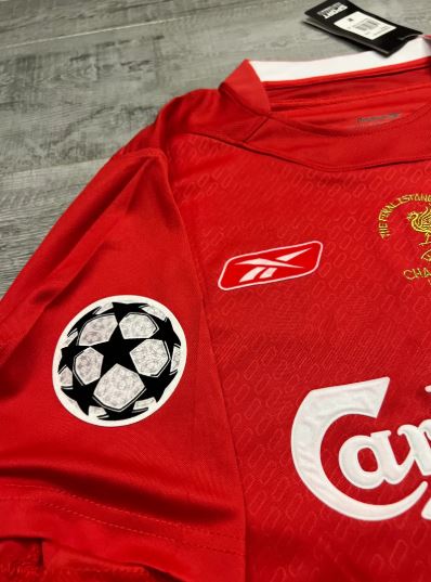 2004/2005 Liverpool Home Retro Shirt Champions League Final