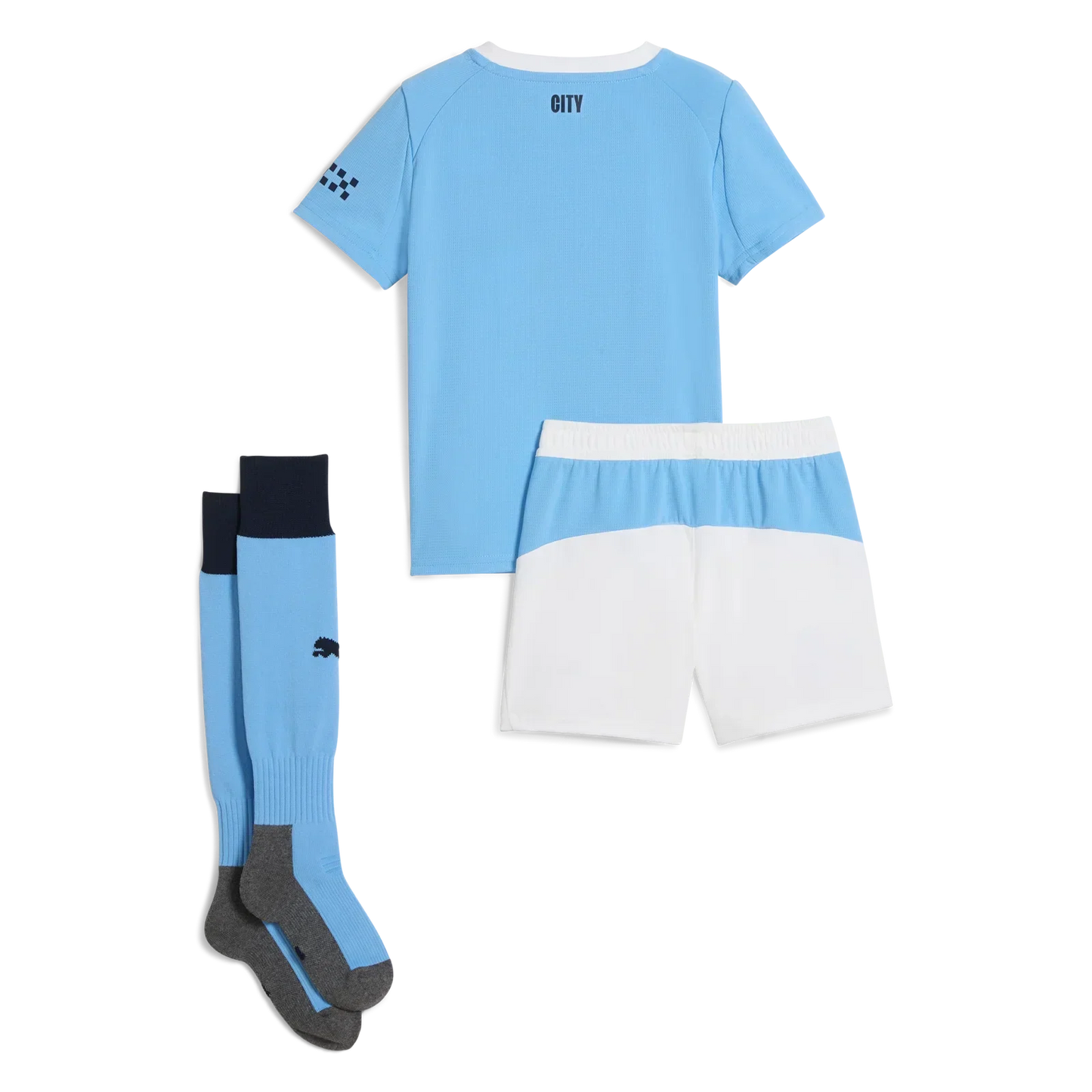 2025/26 Manchester City Kids Football Kit - Home