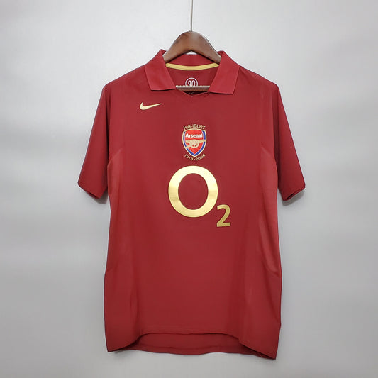 2005/06 Arsenal Retro Shirt O2