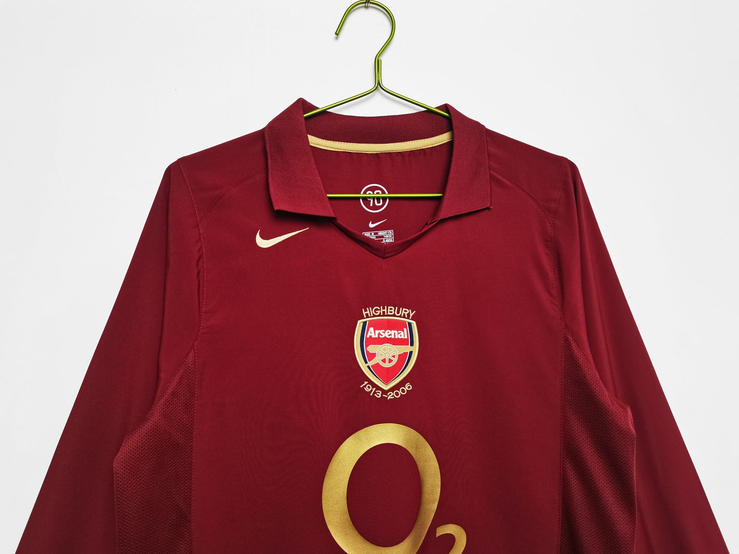 Arsenal Retro Shirt 2005/2006 Long Sleeve O2 Home