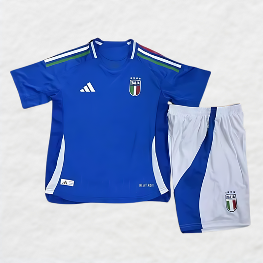 (Kids) Italy Euros 2024 Home Shirt
