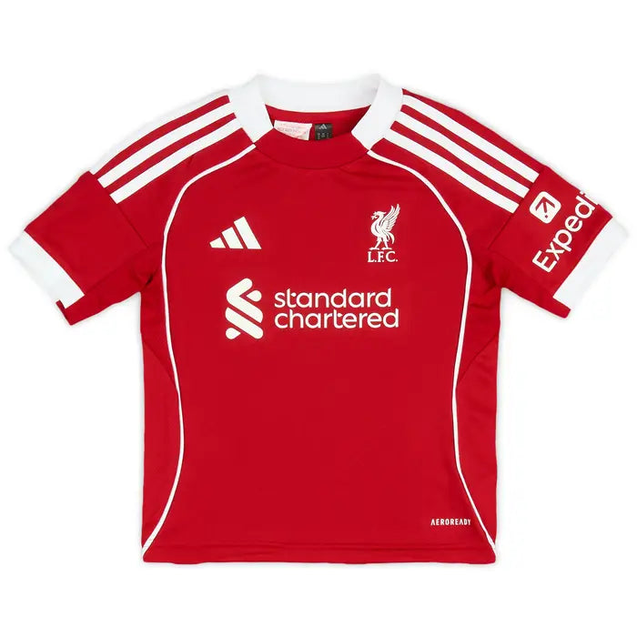 Kids Liverpool Home Kit 2025-26