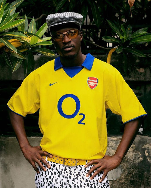 Arsenal Retro Shirt O2 2003 Away