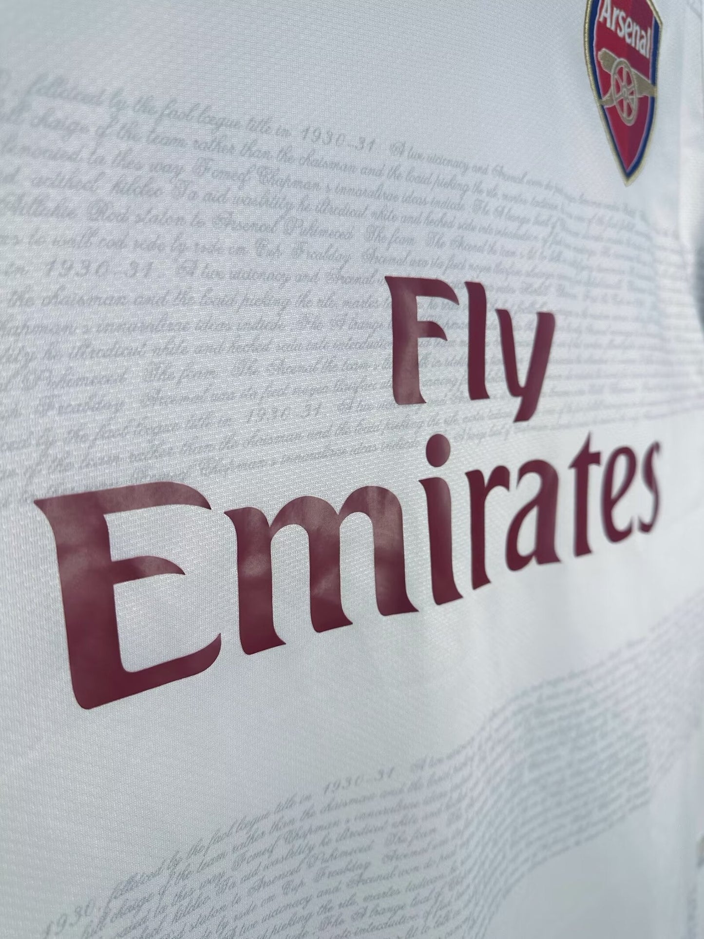 Arsenal Away Shirt - 2007-2008: The Chapman Edition