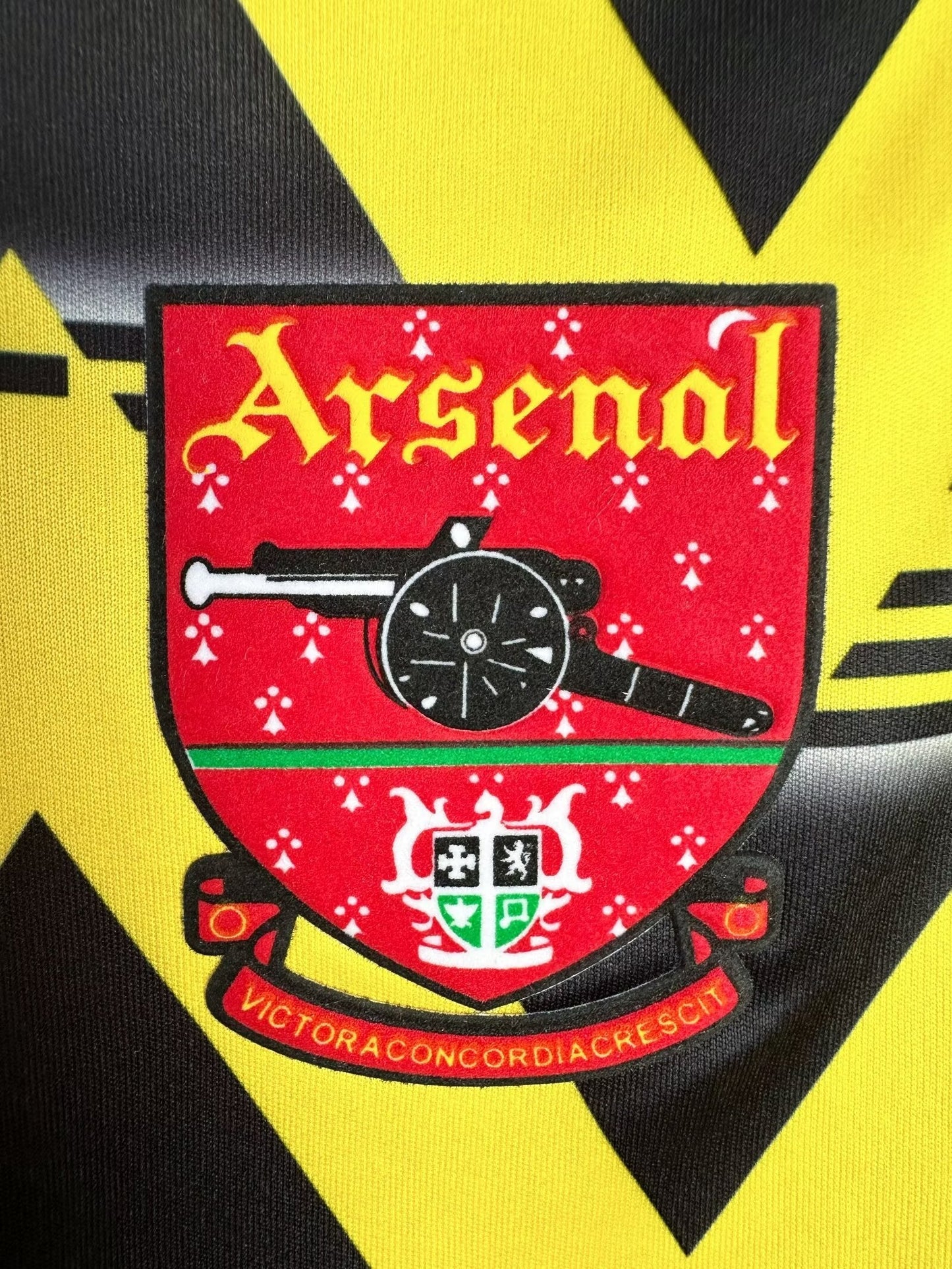 Arsenal Long Sleeve Away Shirt - 1991-93
