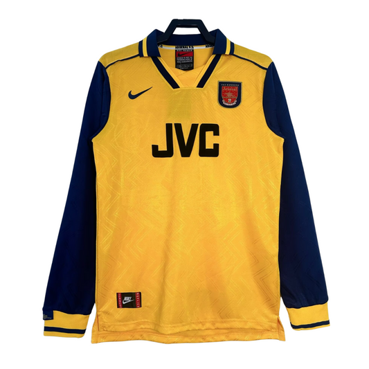 Arsenal Long Sleeve Away Shirt - 1996-97