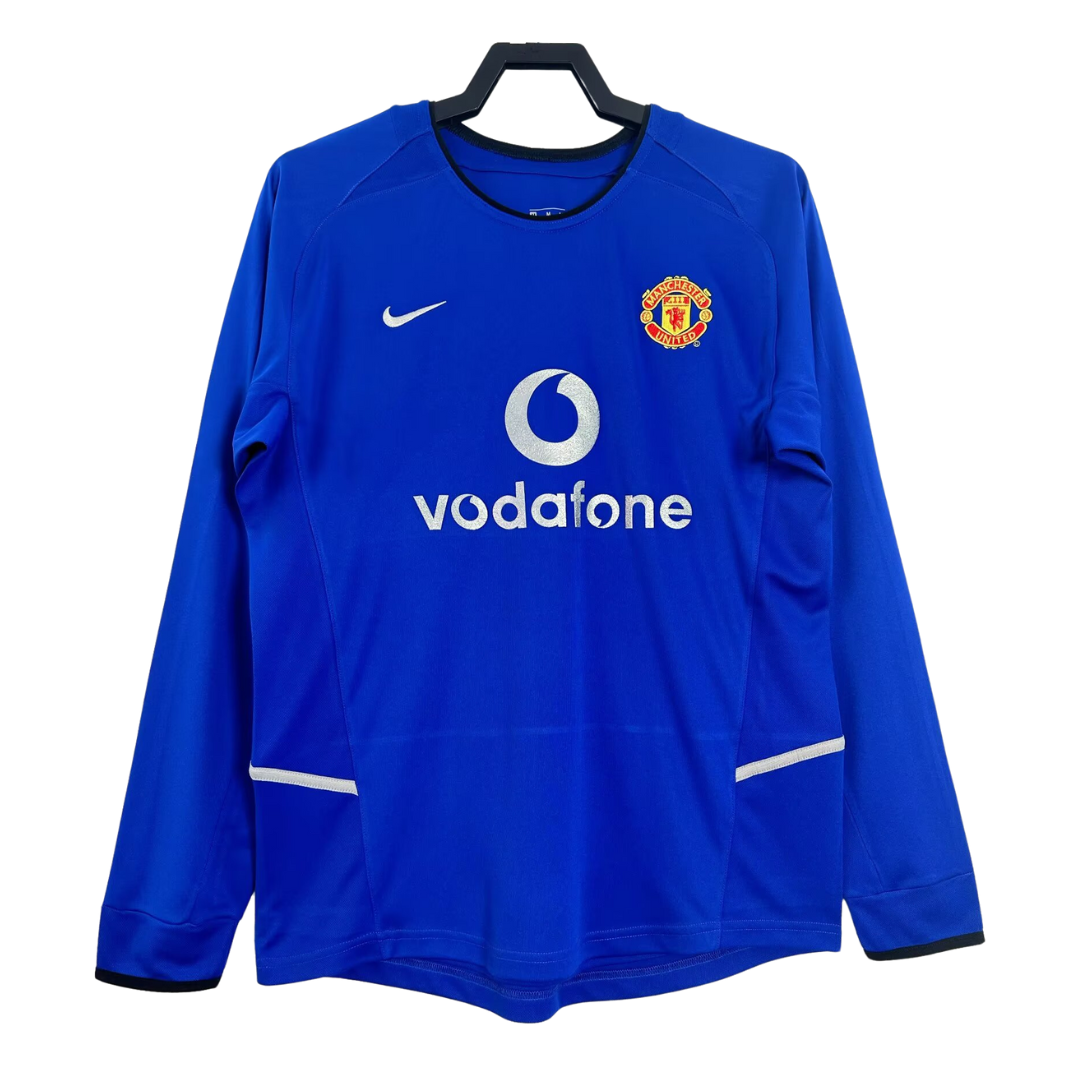 Manchester United Long Sleeve Away Shirt - 2002-03