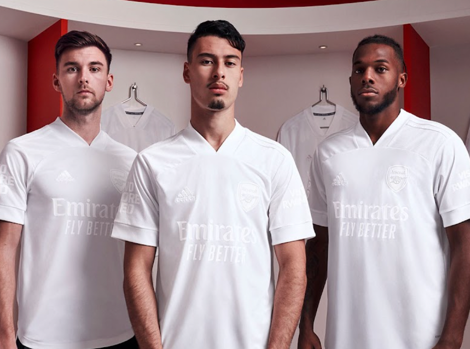 Arsenal white kit  21/22