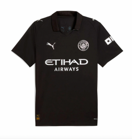 Manchester City 2025/2026 Black Away Jersey