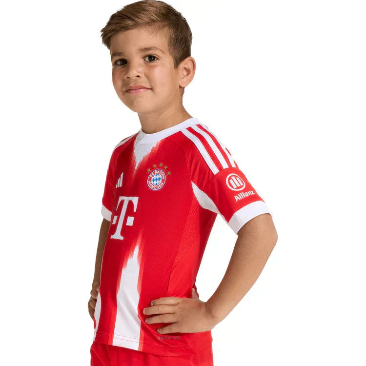 2025/26 Bayern Munich Home Kids Football Kit