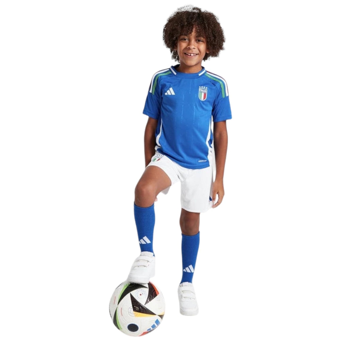 Italy Home Kids Football Kit 2024/25