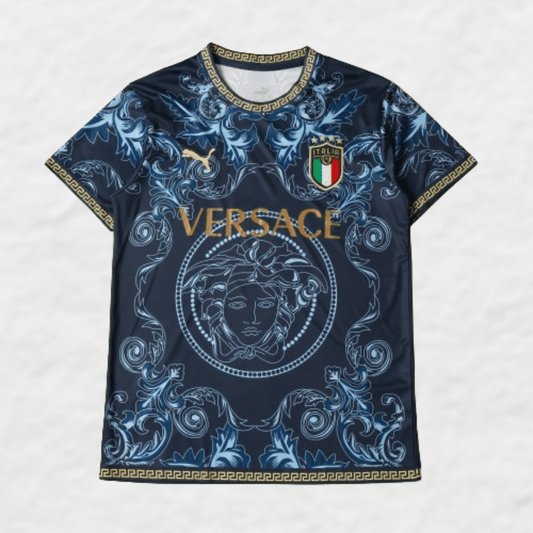Italy X Versace 2022 Concept (BLUE) Home Shirt