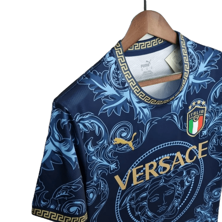 Italy X Versace 2022 Concept (BLUE) Home Shirt