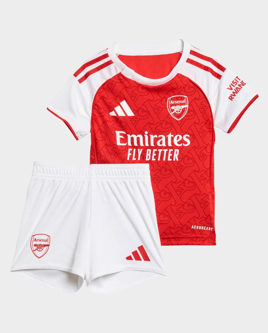 Kids Arsenal Home Kit 2025-26