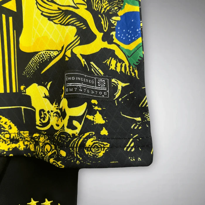 Kids Brazil Christ The Redeemer Yellow Kit 2025-26