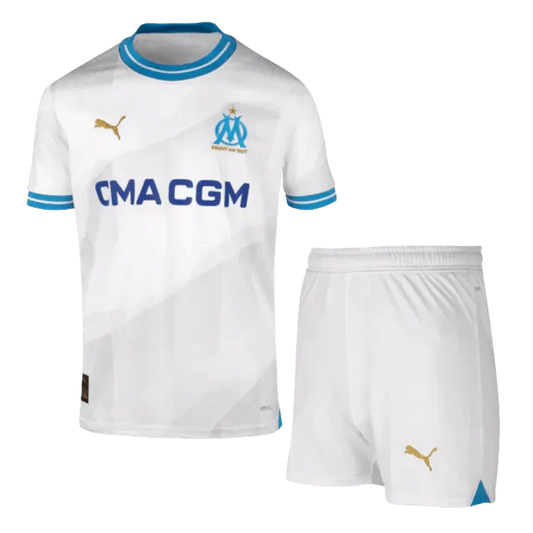 Olympique Marseille Home Kit 23/24 - Kids