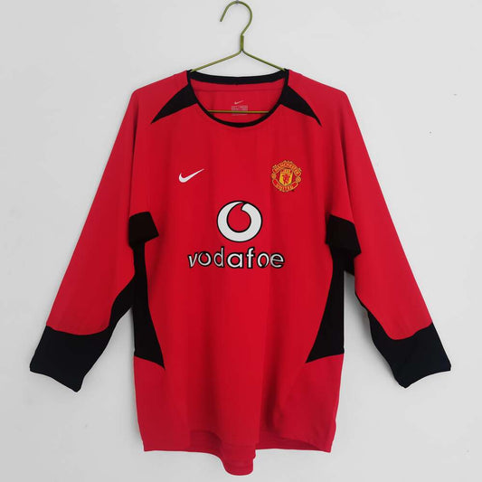 2003/04 Manchester United Retro Shirt - Long sleeves
