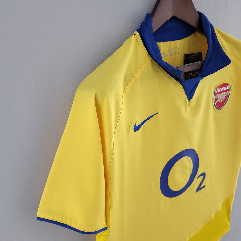 Arsenal Retro Shirt O2 2003 Away